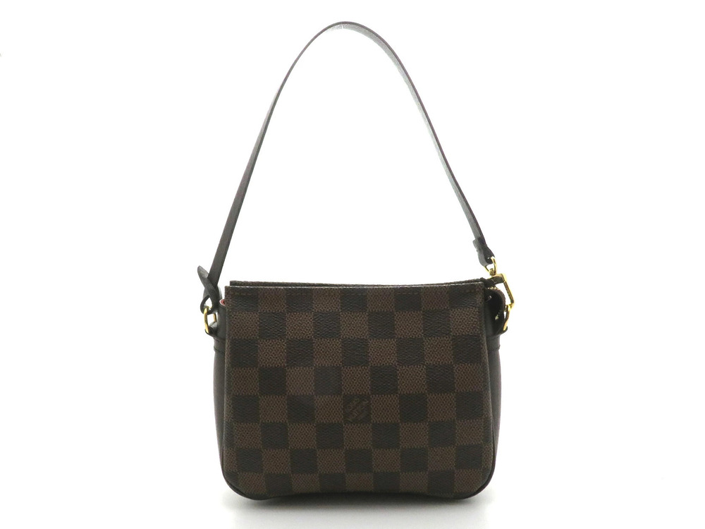 LOUIS VUITTON Trousse Makeup Pouch Clutch Damier